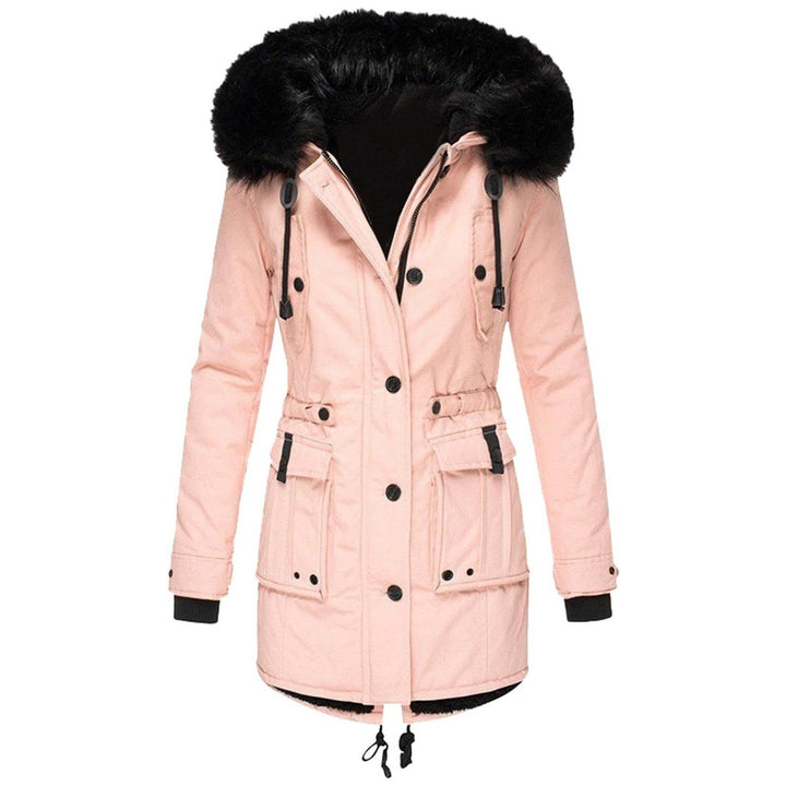 Womens Winter Parka Coat Faux Fur Lined Warm