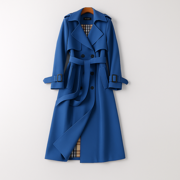 Womens Trench Coat Lightweight Timeless Classic Fit