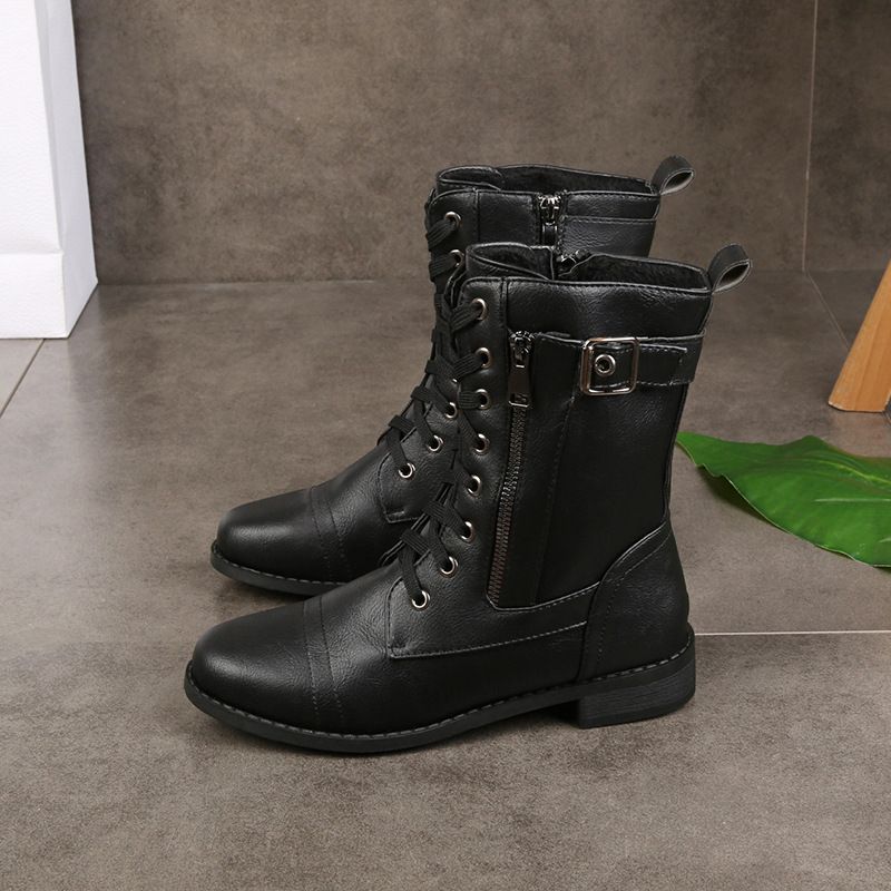 Womens Ankle Boots Genuine Leather Classic Fit