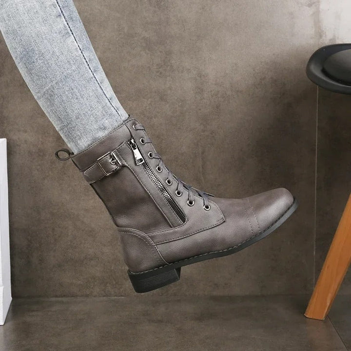 Womens Ankle Boots Genuine Leather Classic Fit