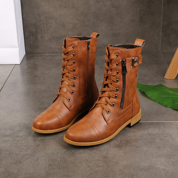 Womens Ankle Boots Genuine Leather Classic Fit