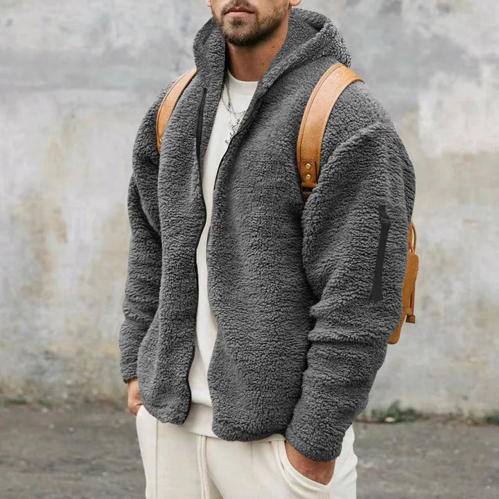 Mens Winter Coat with Fleece Lining