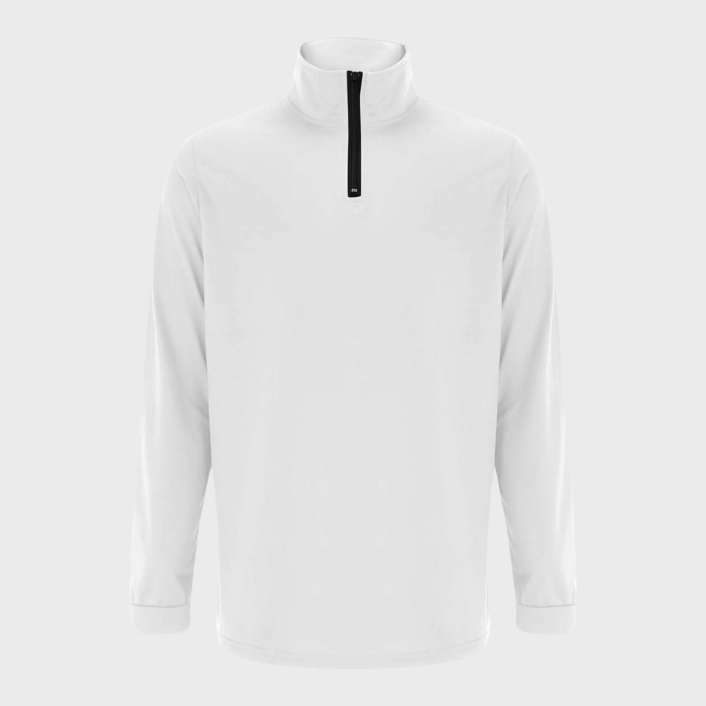 Mens Quarter-Zip Jumper Knit Pullover
