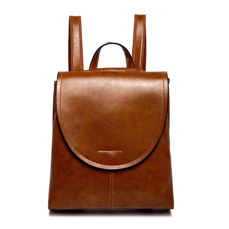 Womens Leather Backpack Classic Design
