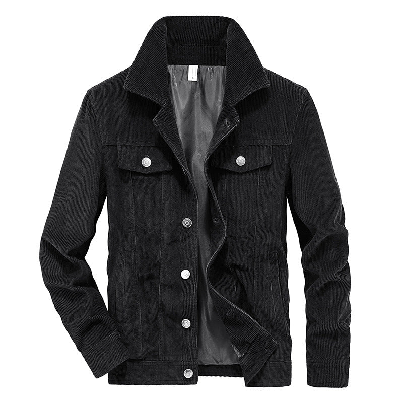 Mens Tailored Corduroy Jacket Slim Fit