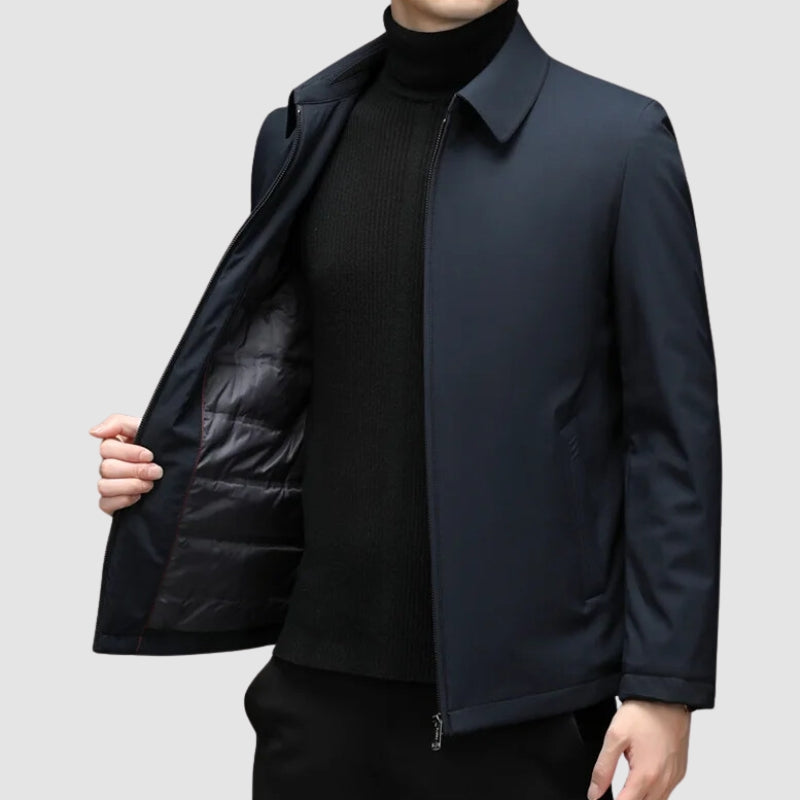 Mens Down Casual Jacket Tailored Fit