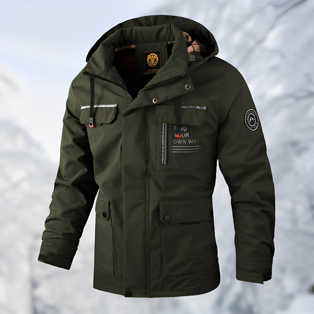Mens Waterproof Winter Parka Jacket