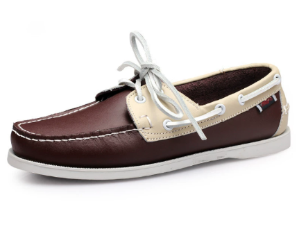 Mens Leather Slip-On Loafers Classic Fit - BritishMode