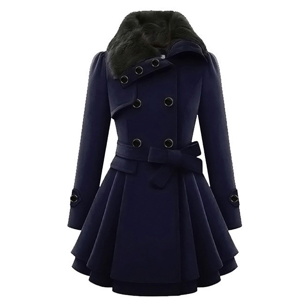 Womens Long Winter Coat with Warm Insulation