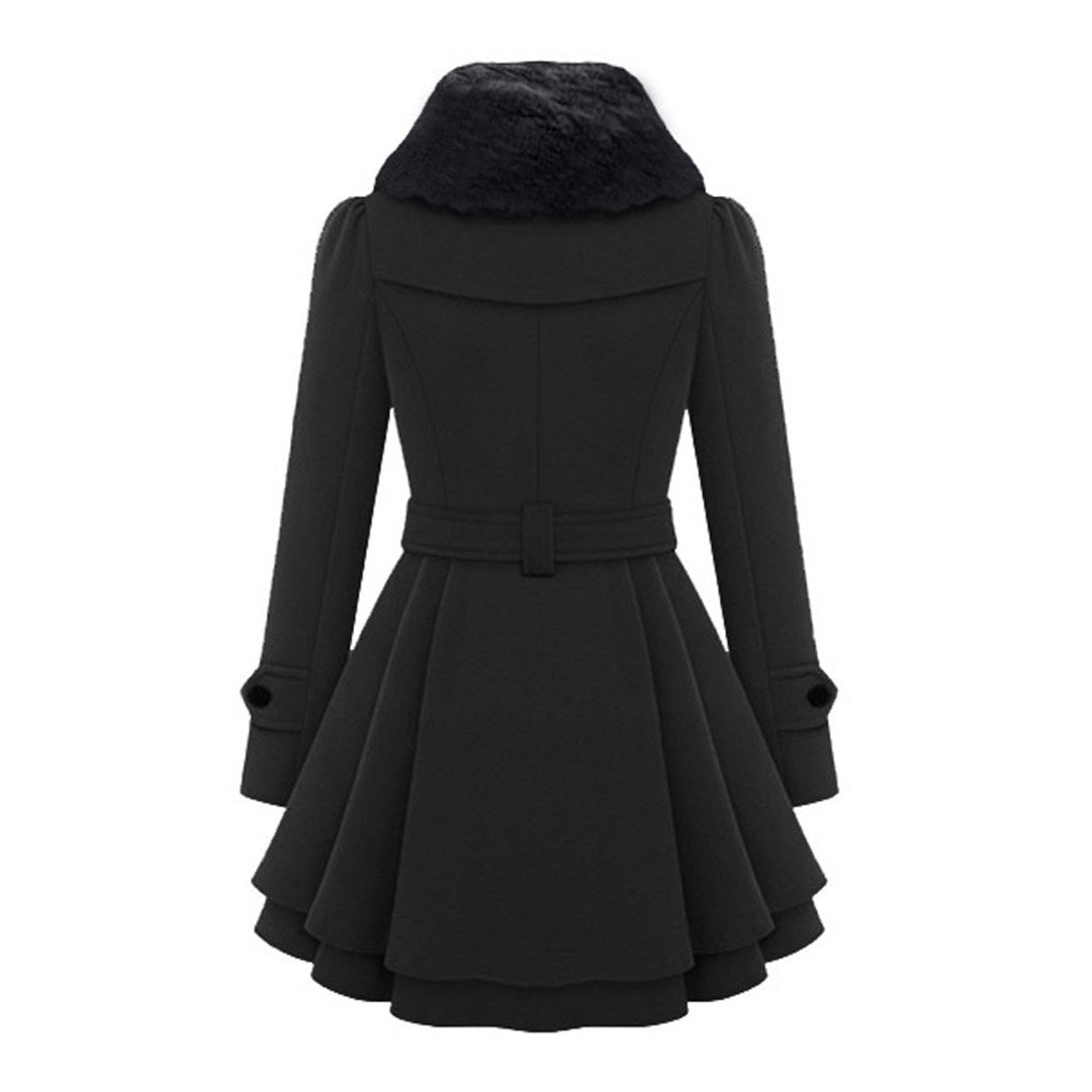 Womens Long Winter Coat with Warm Insulation