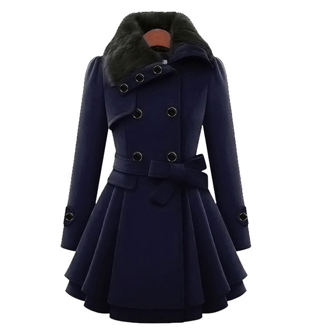 Womens Long Winter Coat with Warm Insulation