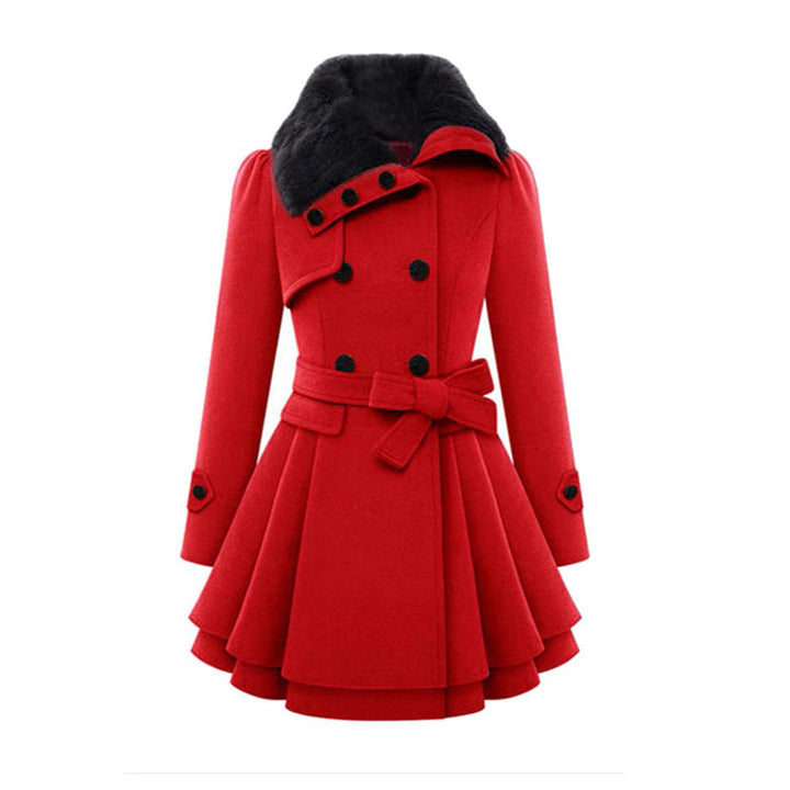 Womens Long Winter Coat with Warm Insulation