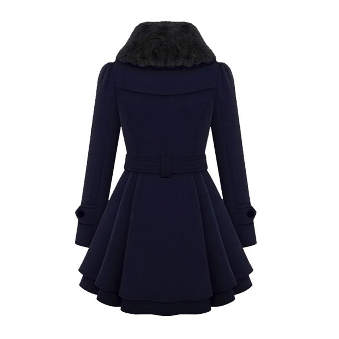 Womens Long Winter Coat with Warm Insulation