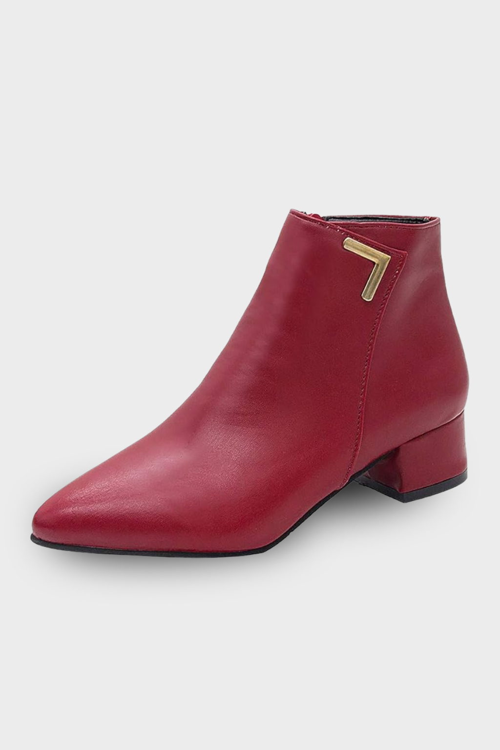 Womens Leather Ankle Boots Classic Fit