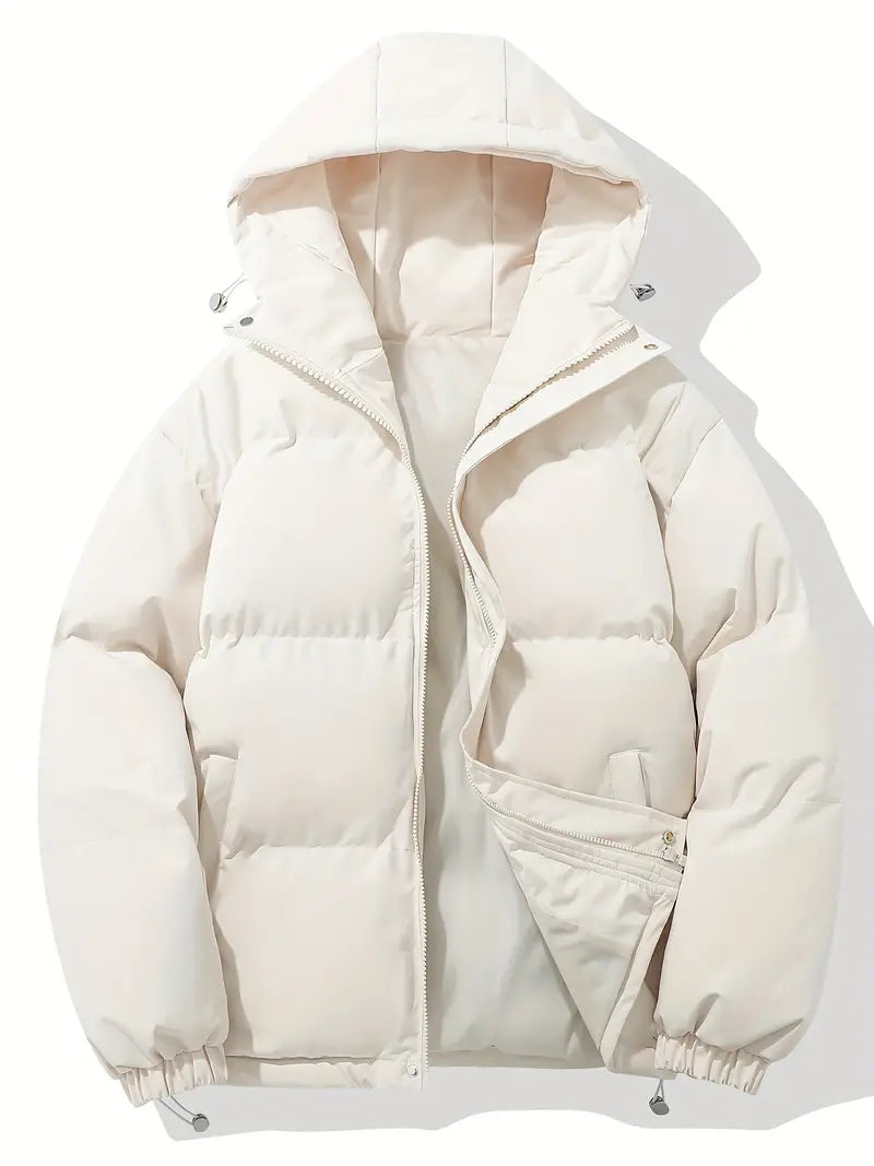 Womens Quilted Jacket with Hooded Design