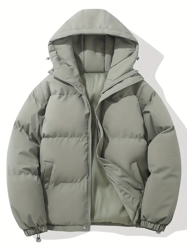 Womens Quilted Jacket with Hooded Design