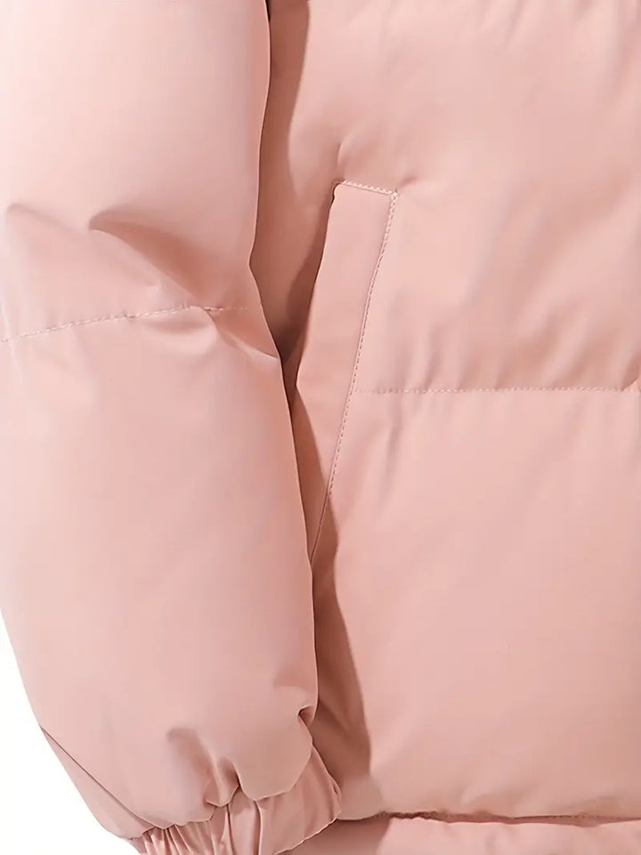 Womens Quilted Jacket with Hooded Design
