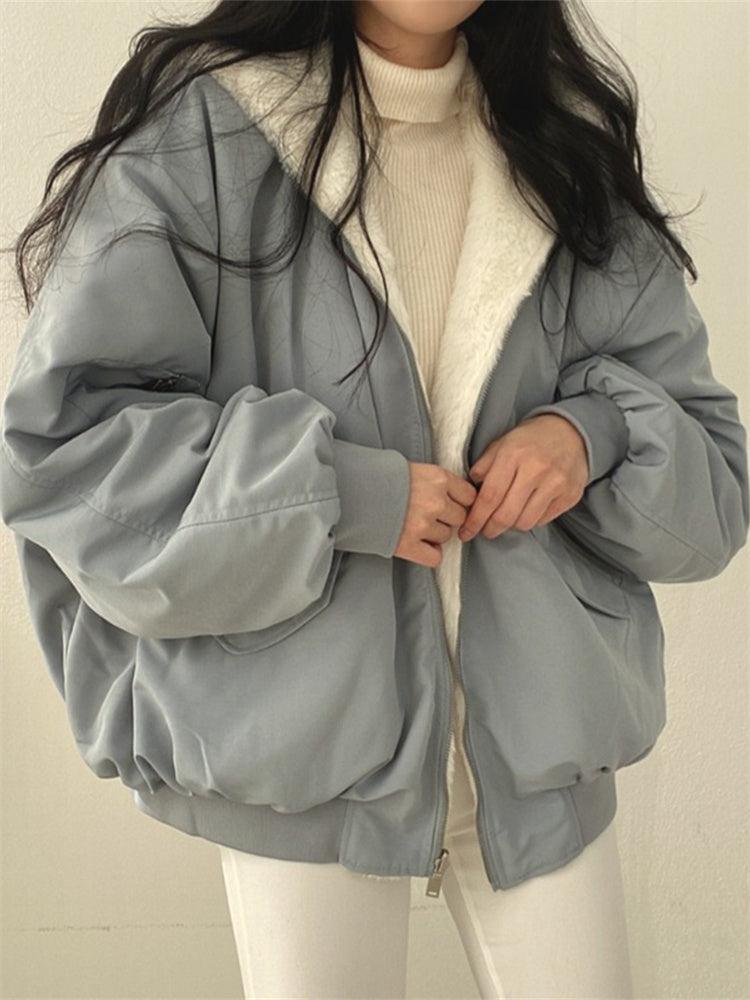 Womens Oversized Winter Jacket Warm Comfortable Fit