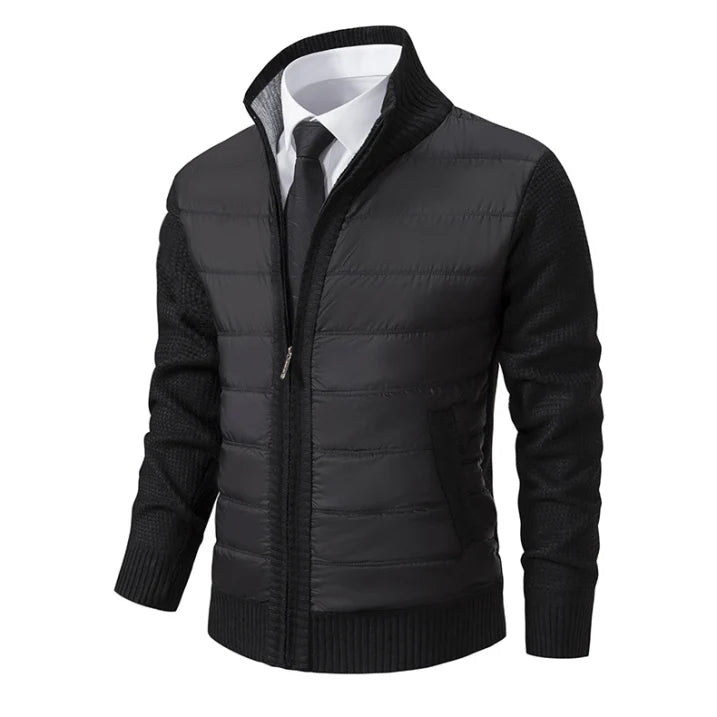 Mens Padded Winter Coat Insulated Warmth