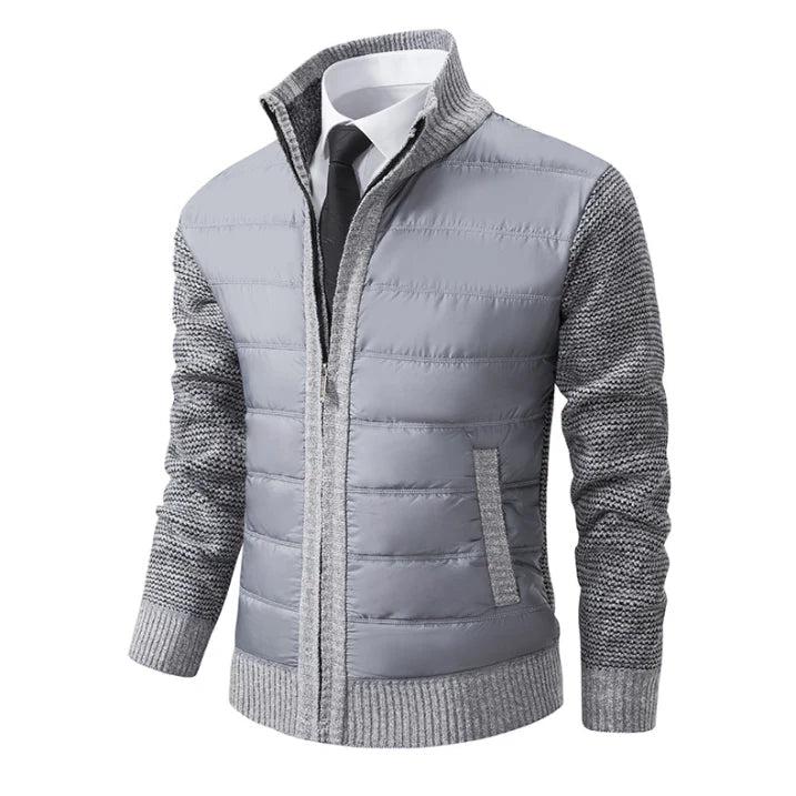 Mens Padded Winter Coat Insulated Warmth