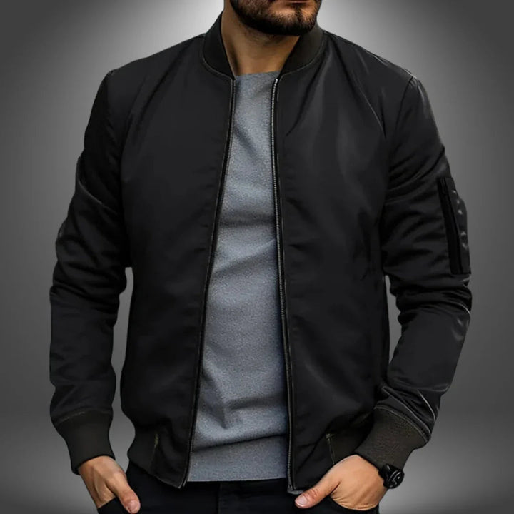Mens Lightweight Bomber Jacket Stylish Fit