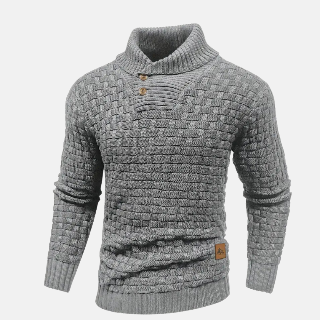 Mens Knit Sweater Soft Comfortable Fit