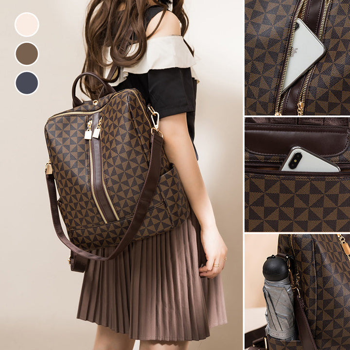 Unisex Convertible Anti-Theft Backpack Compact Stylish Design