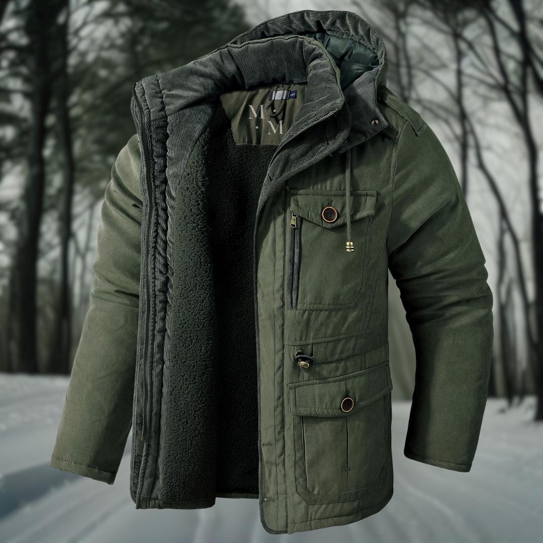 Mens Winter Jacket Insulated Warm Fit