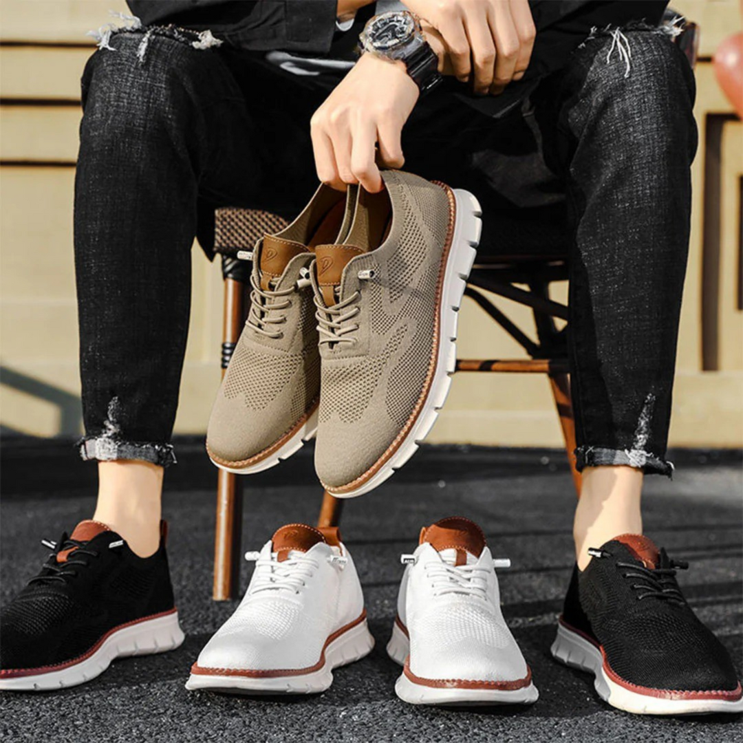 Unisex Casual Sneakers Lightweight Breathable Comfortable Fit - BritishMode