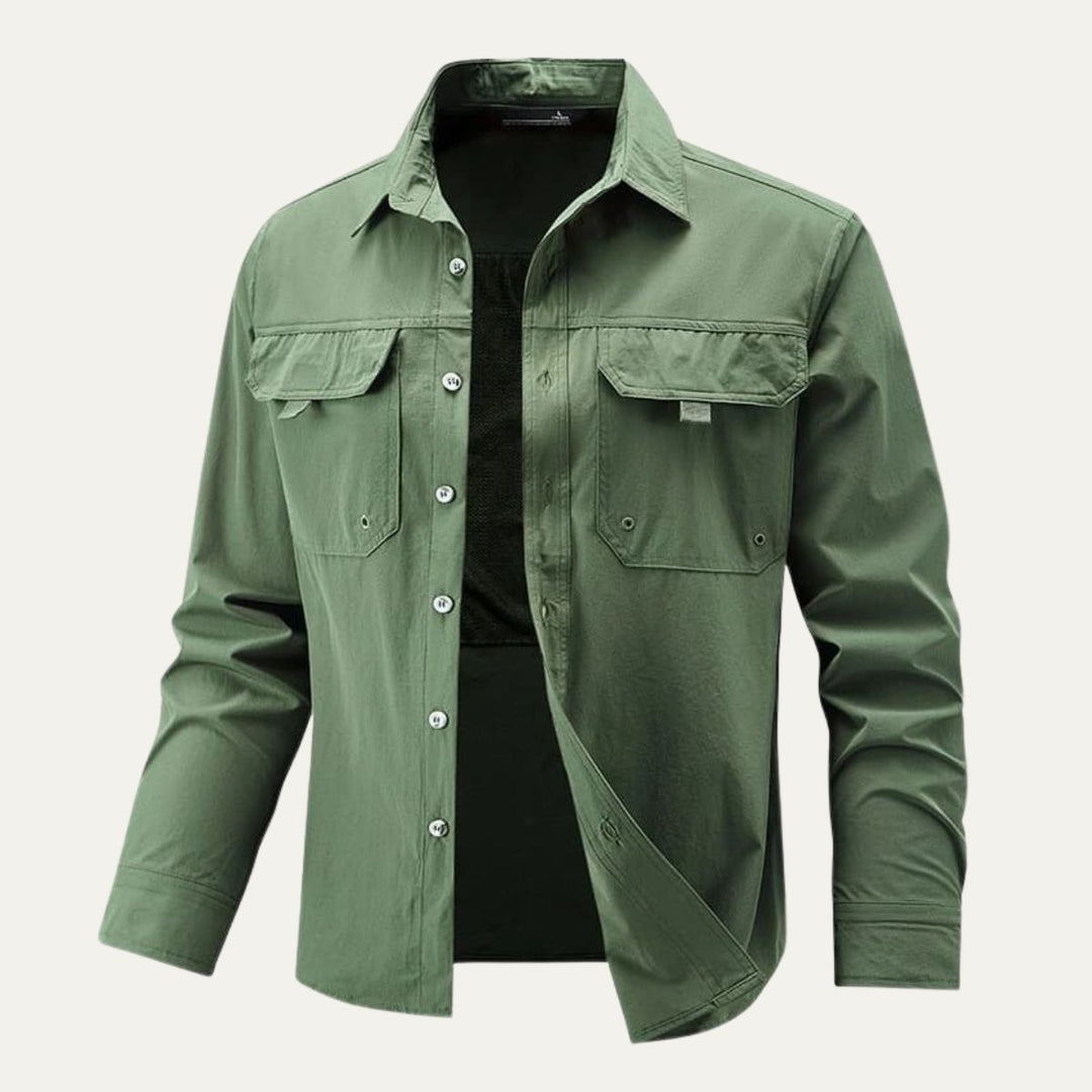 Mens Lightweight Utility Jacket Quick Dry