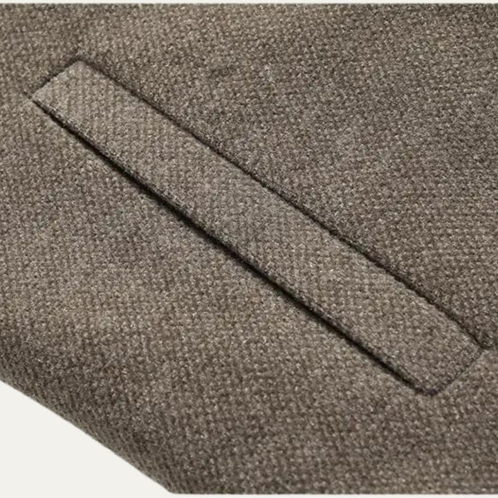 Mens Wool Blend Business Long Coat Winter Style