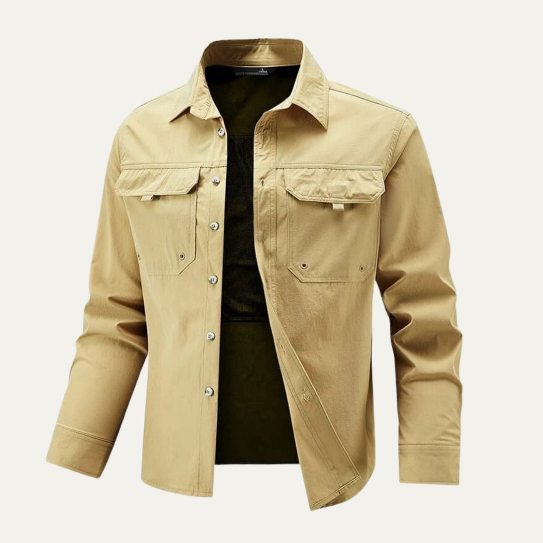 Mens Lightweight Utility Jacket Quick Dry - BritishMode