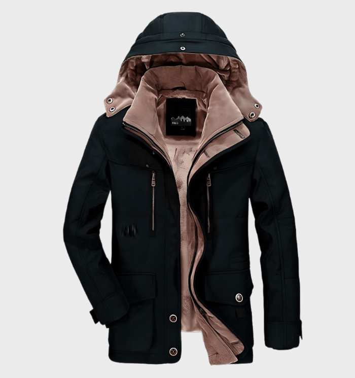 Mens Waterproof Winter Jacket Breathable Insulated Fit