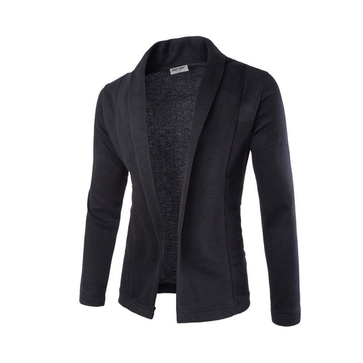 Mens Open Cardigan Sweater Relaxed Fit