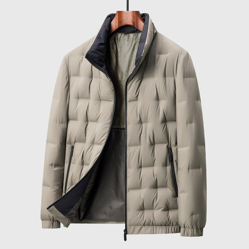 Mens Puffer Jacket Slim Fit Insulated - BritishMode