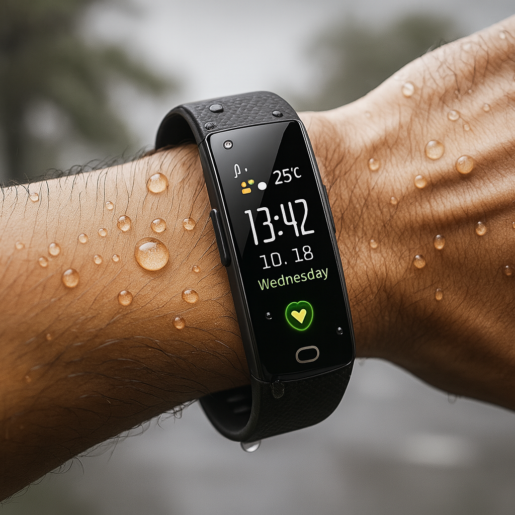 Unisex Waterproof Fitness Tracker Smartwatch Comfortable Strap