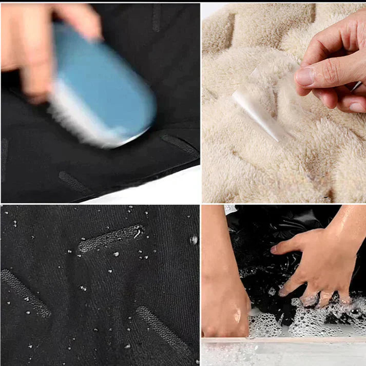Unisex Fleece Trousers Water-Resistant Shell Heat Retaining