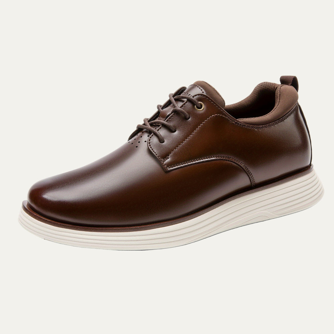 Mens Derby Shoes Hybrid Leather Upper