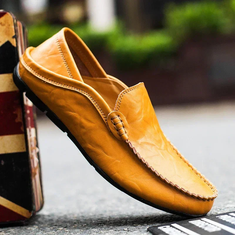 Mens Loafer Slip-On Comfortable Fit