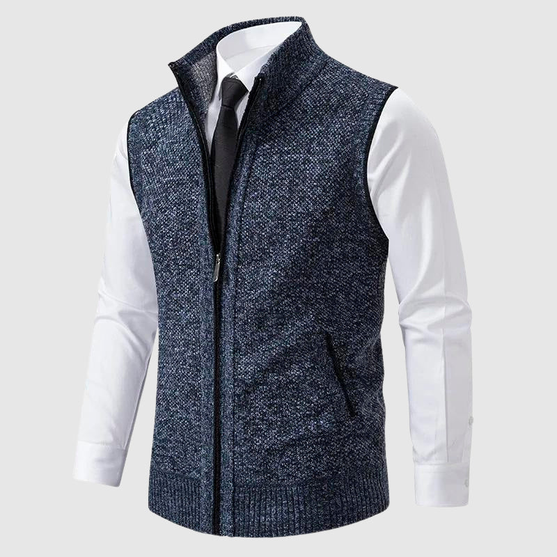 Mens Shawl Collar Cardigan Heavy Knit Double Breasted
