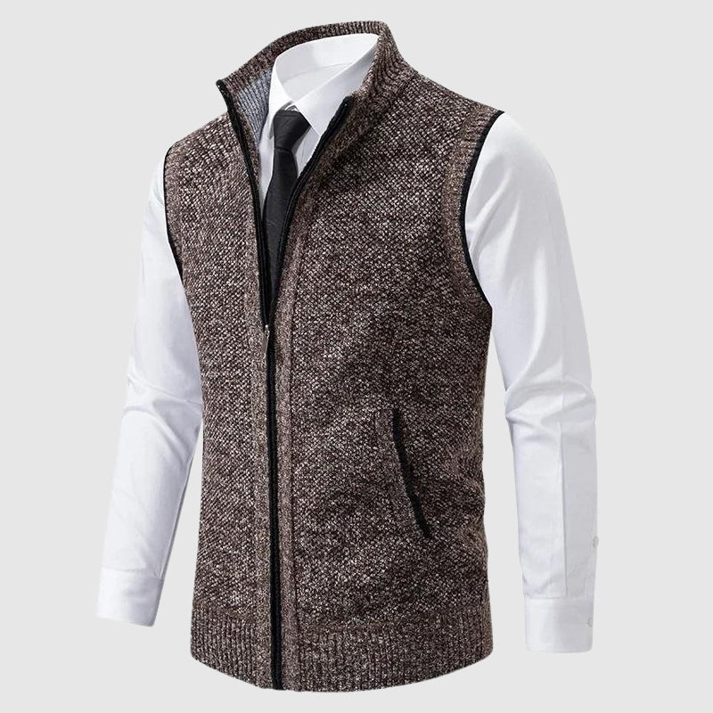 Mens Shawl Collar Cardigan Heavy Knit Double Breasted