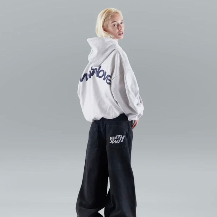 Womens Hoodie Fleece Cozy Relaxed Fit
