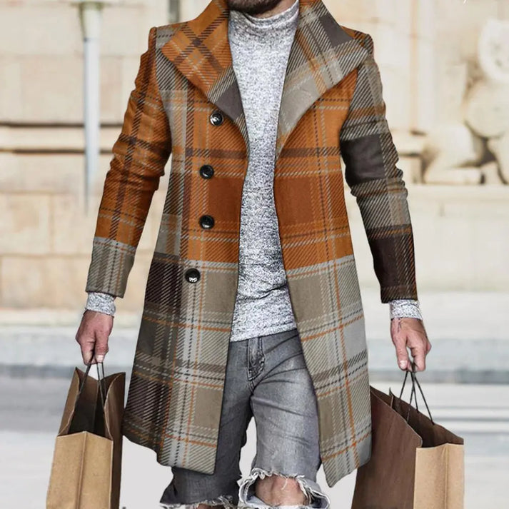 Mens Long Coat Stylish Fit