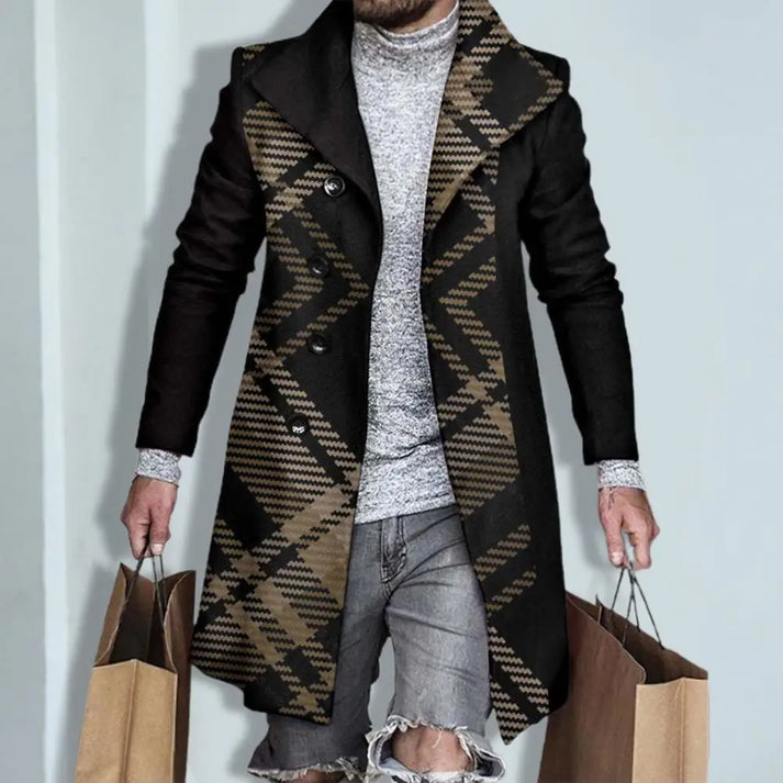 Mens Long Coat Stylish Fit