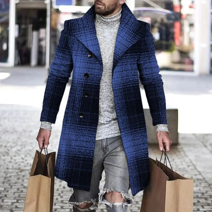 Mens Long Coat Stylish Fit