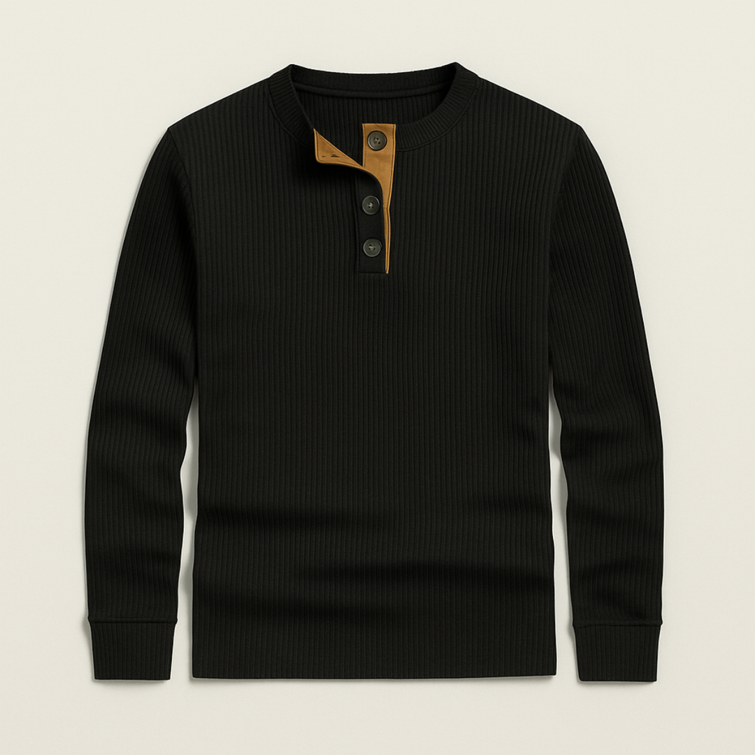 Mens Quarter Zip Jumper Wool Blend Regular Fit