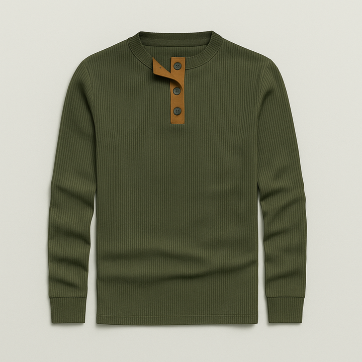 Mens Quarter Zip Jumper Wool Blend Regular Fit