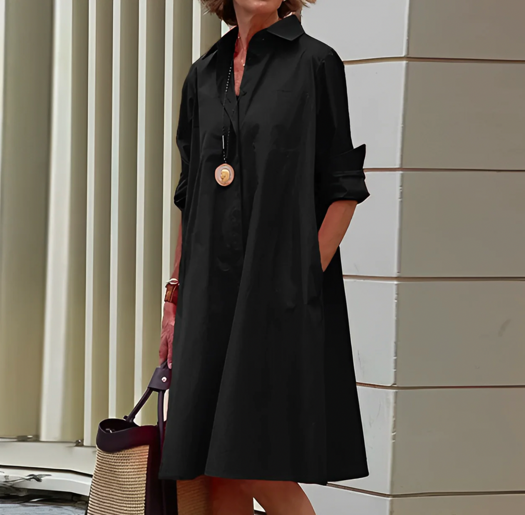 Womens Midi Dress Lightweight Summer Style