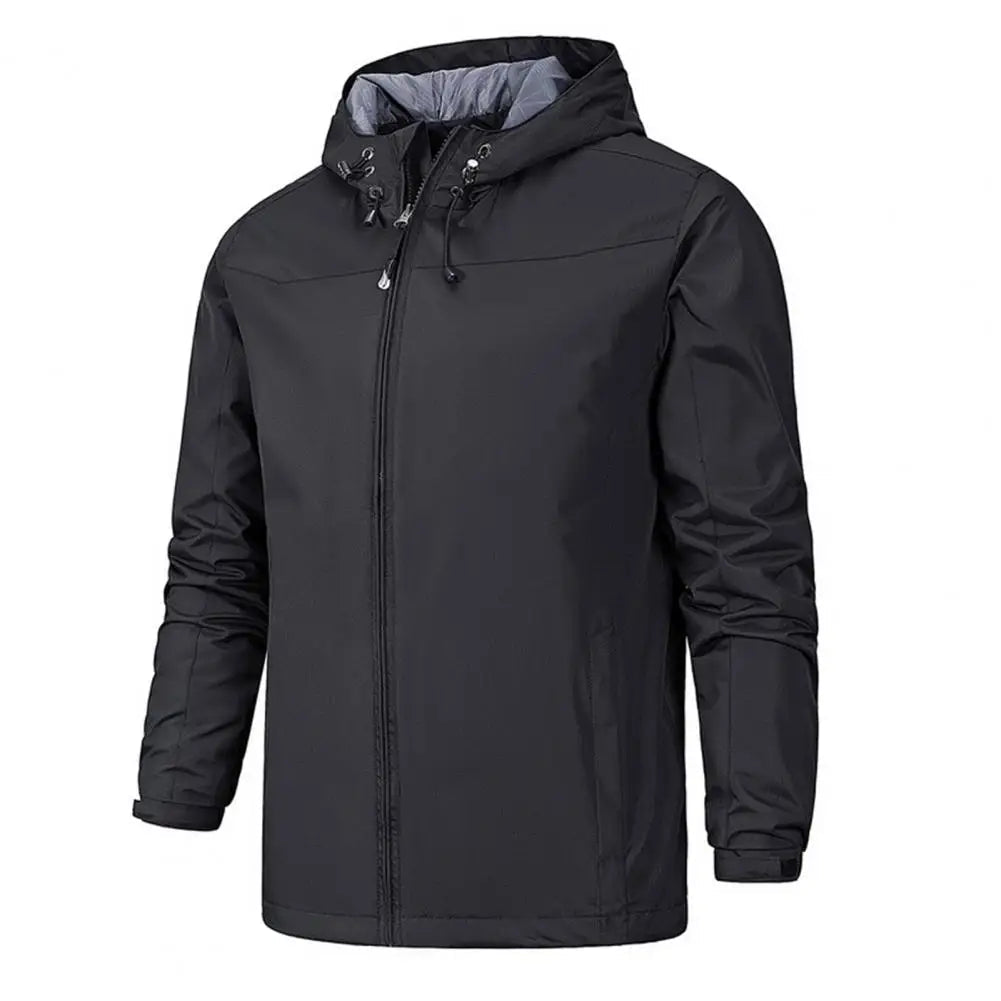 Unisex Water-Resistant Jacket Lightweight Fit - BritishMode