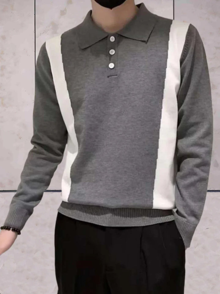 Mens Classic Knit Sweater Regular Fit